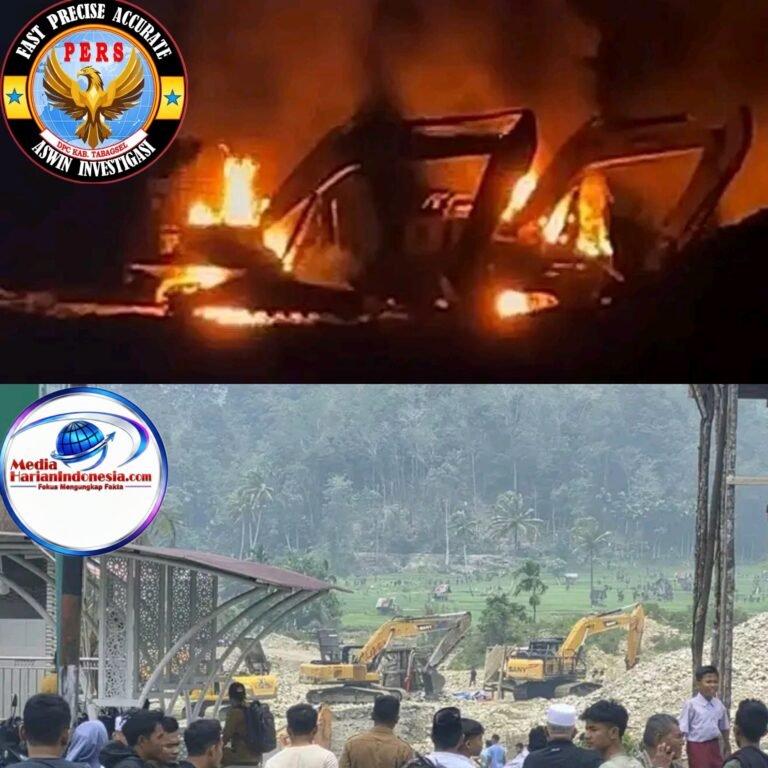 Sebelum Dibakar, Warga Sudah Ingatkan Stop PETI di Dekat Masjid, Kapolda Sumut Baru Diminta Turun Tangan